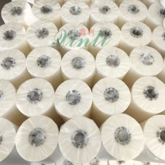 Cosmetic perfume package matte hot lamination roll film