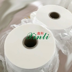 Low temperature melting resin Matte clear white lamination film