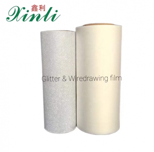 Brushed glitter shining thermal lamination film for photo album| wedding card | Paper Bags
