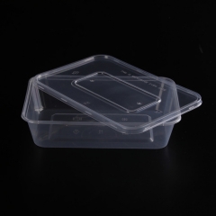 Cheap Price compartments disposable plastic bento food container tray with lid