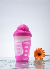 bpa free of pp plastic bottle with silicon insulted