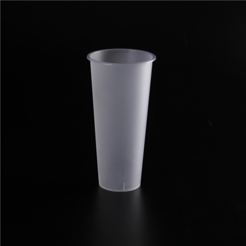 wholesale ready stocks transparent disposable tea plastic cup with lid and straw