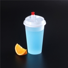 Wholesale Biodegradable Customized disposable plastic pp cover paper cup lid