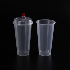 Disposable clear PP plastic tea cups