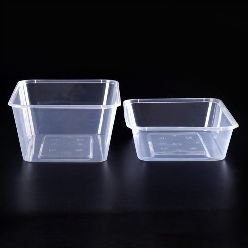 Fashion design pp takeaway container food safe containers plastic lunch box