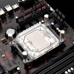 Syscooling Al-c55w (AMD) PC water cooling AMD CPU water block with RGB for AM4 Ryzen socket 3 5 7 9