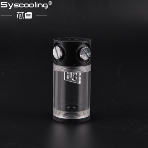 Syscooling New design ART13 65mm*50mm Cylindrical Transparent Acrylic Water Tank