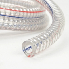 Syscooling Anti-bend Water-cooled Water Pipe Is Transparent, Inside And Outside 15mm Thick Pvc Pipe Contains Steel Wire