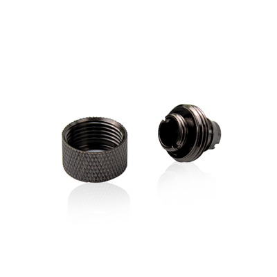 Syscooling high quality professional computer water cooling Copper Balck G1/4-10-L hand compression fitting Nozzle