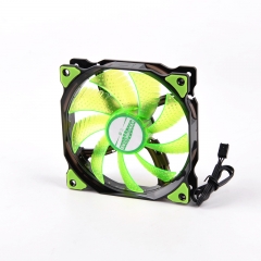 Syscooling DC12V 120mm 15lights LED cooling fan 20DB samll 3P