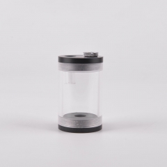 Syscooling New design ART10 65mm*50mm Cylindrical Transparent Acrylic Water Tank