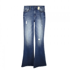 Ripped Flare Women Jeans