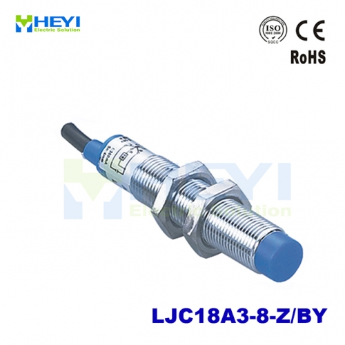 M18 3-wire NO PNP capacitive proximity sensor switch LJ18A3-B-ZBY DC6-36V 300mA metal sensor