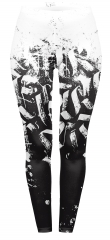 leggings graffiti gradient