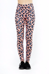regular leggings  Leopard Copper