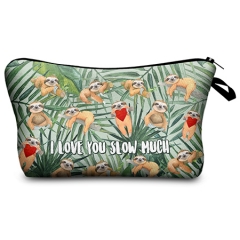 Cosmetic case sloth love