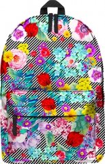 school bag flower power