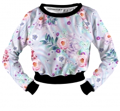 sweatshirt rainbow bloom