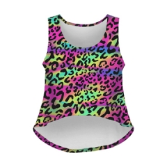 new top Leopard Colourful