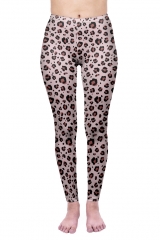 regular leggings Leopard Pink