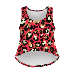 new top Leopard Wild Red