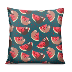Pillow watermelon sloths