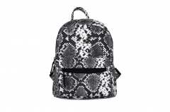 mini school bag silver