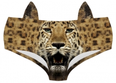 Ear panties leopard