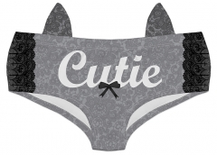 ear panties cutie raccoon