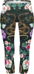 Capri leggings snake