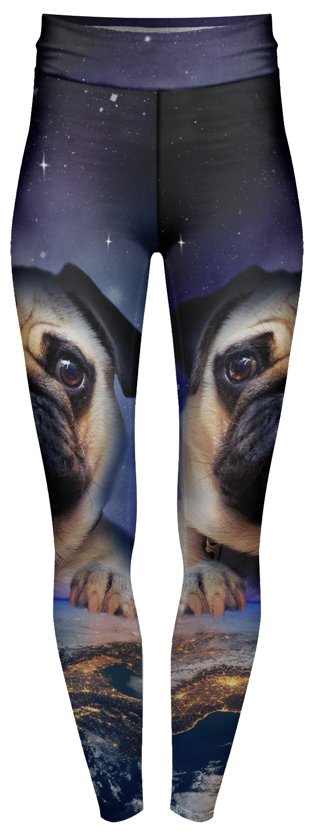 High waist leggings pug