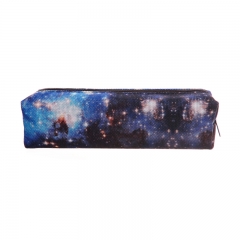 pencil case galaxy space blue