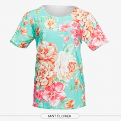 T-shirt MINT FLOWER