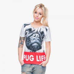 T-shirt PUG LIFE