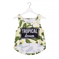 top tropical dream yellow