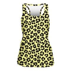 tank top Leopard yellow