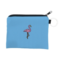 Coin wallet 3d flamingo