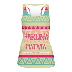 Tank top hakuna aztec green