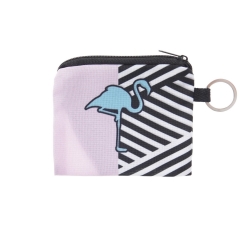 Coin wallet pink and straps
