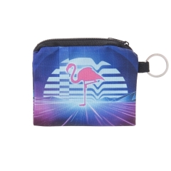 Coin wallet flamingo from future