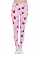 3D print leggings LOLIPOP HEART