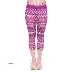 Capri leggings OHO PURPLE