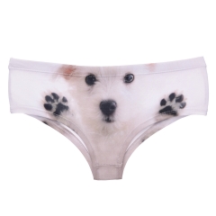 panties white puppy