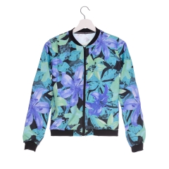 Momber jacket BLUE MINT FLOWERS