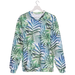 Sweatshirt green palm
