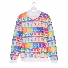 sweatshirt winter rainbow