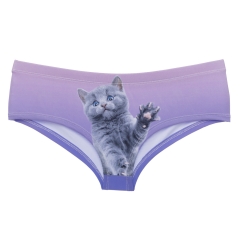 Women panties hello kitty purple