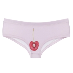 Women panties cherry pink