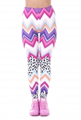 3D print leggings   ZIG ZAG AND DASHES