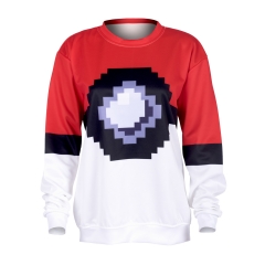 sweatshirt POKEBALL PIXEL